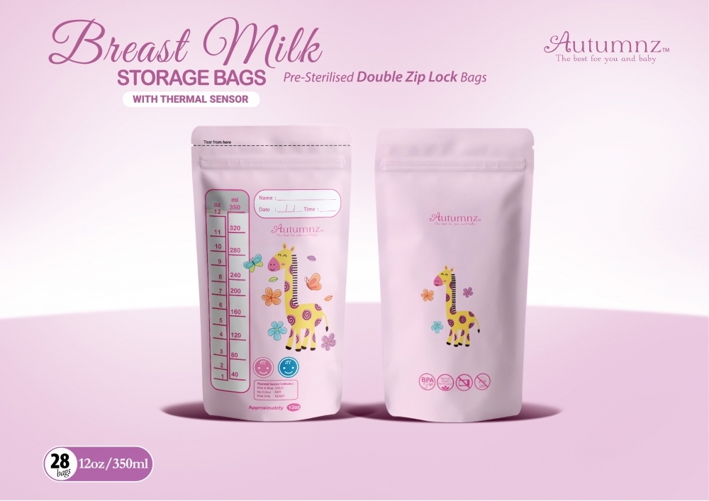 autumnz breast milk storage bag breastfeeding beg susu ibu 母乳袋